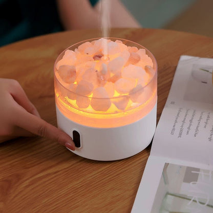 Humidificateur diffuseur huile essentielle pierre de sel - VULKA