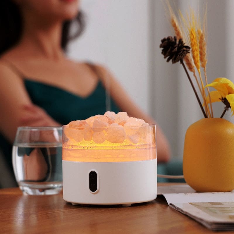 Humidificateur diffuseur huile essentielle pierre de sel - VULKA