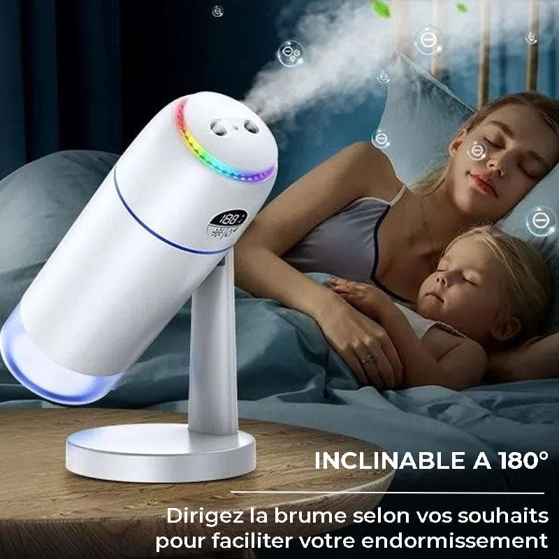 Humidificateur purificateur d'air inclinable - AQUA