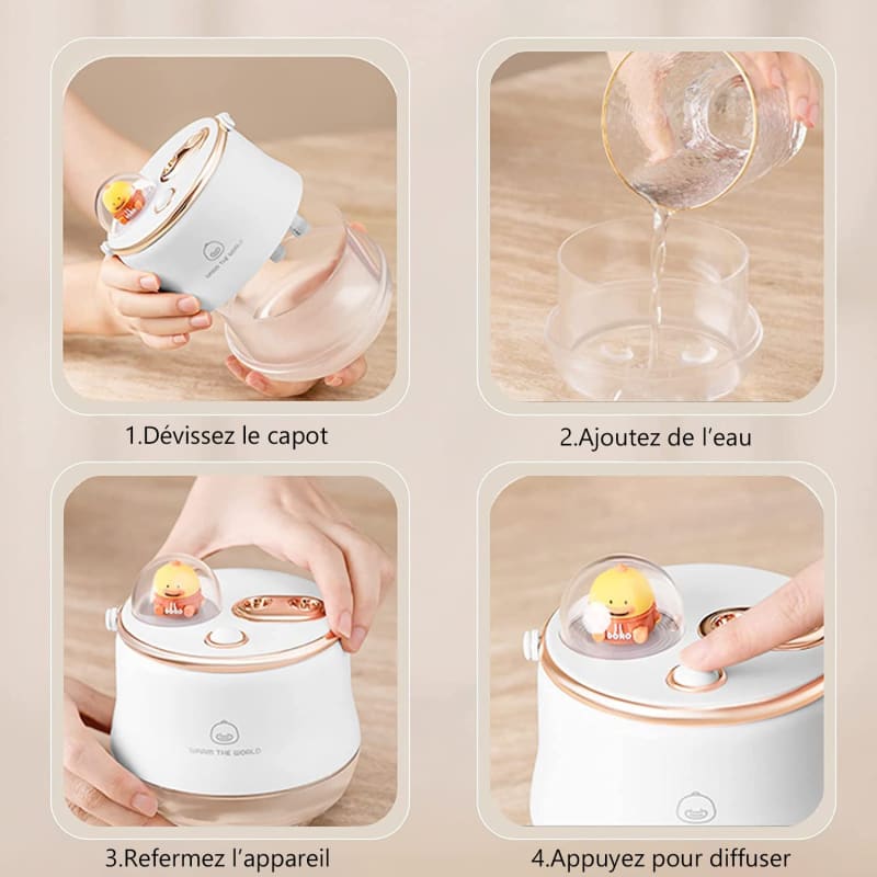 Humidificateur sans fil pour chambre bébé - DONO