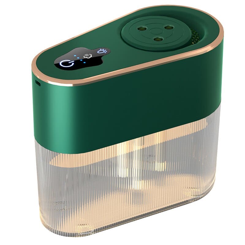 Humidificateur ultrasonique avec écran LCD et triple buse -