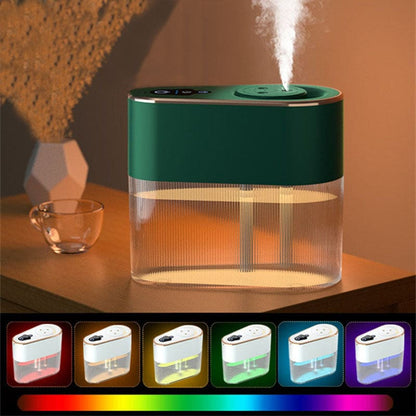 Humidificateur ultrasonique avec écran LCD et triple buse - GALEO