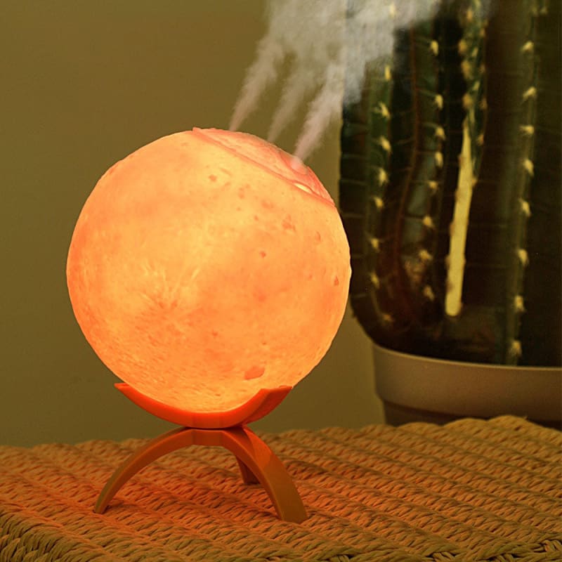 Humidificateur veilleuse 2en1 à triple buse - MOON