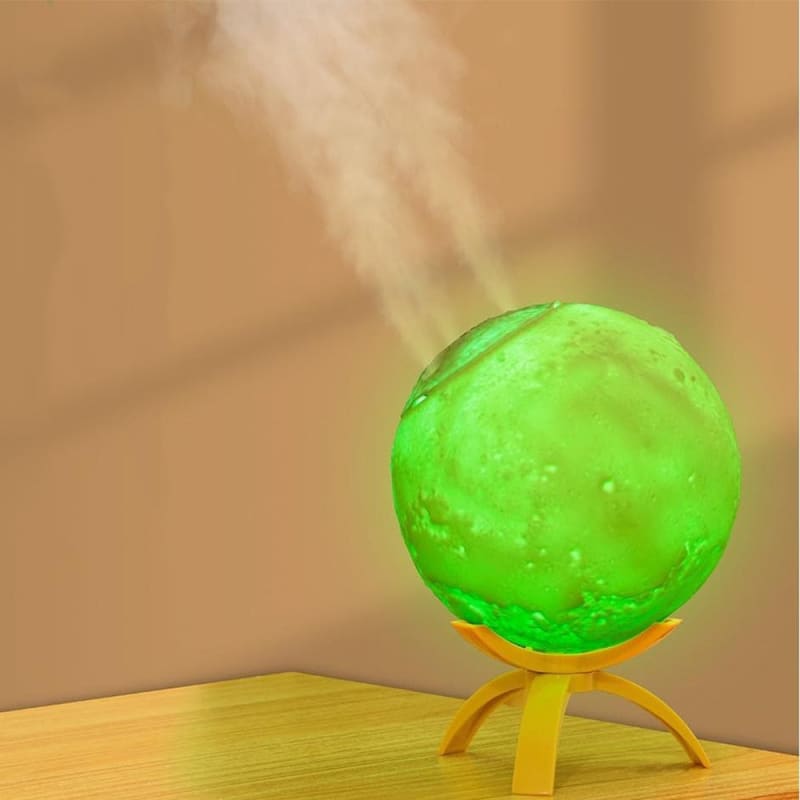Humidificateur veilleuse 2en1 à triple buse - MOON
