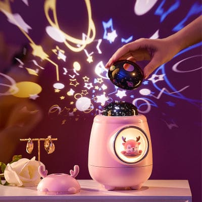 Humidificateur veilleuse projection étoile bébé - GALIA