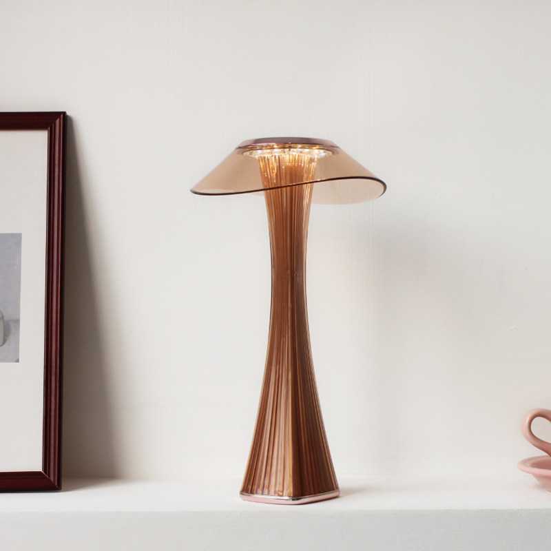 Lampe de Table Crystallamp - Design Élégant et Pratique avec Fonction Dimming