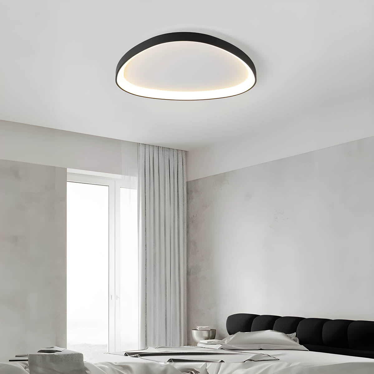 Plafonnier DEWY – Design Moderne avec Lumière LED, 3 Tailles Disponibles