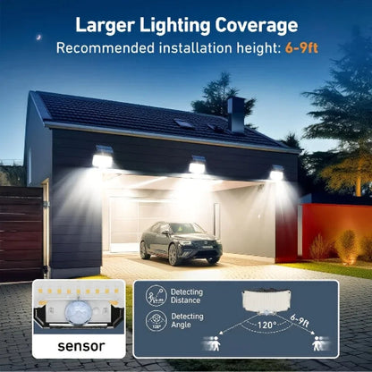 Applique murale exterieur solaire led - Raylux™