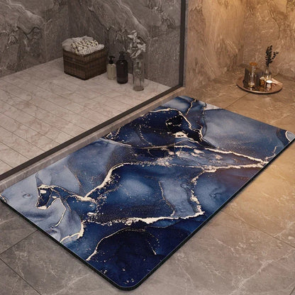 Tapis de Bain Antidérapant et Ultra-Absorbant - Séchage Rapide