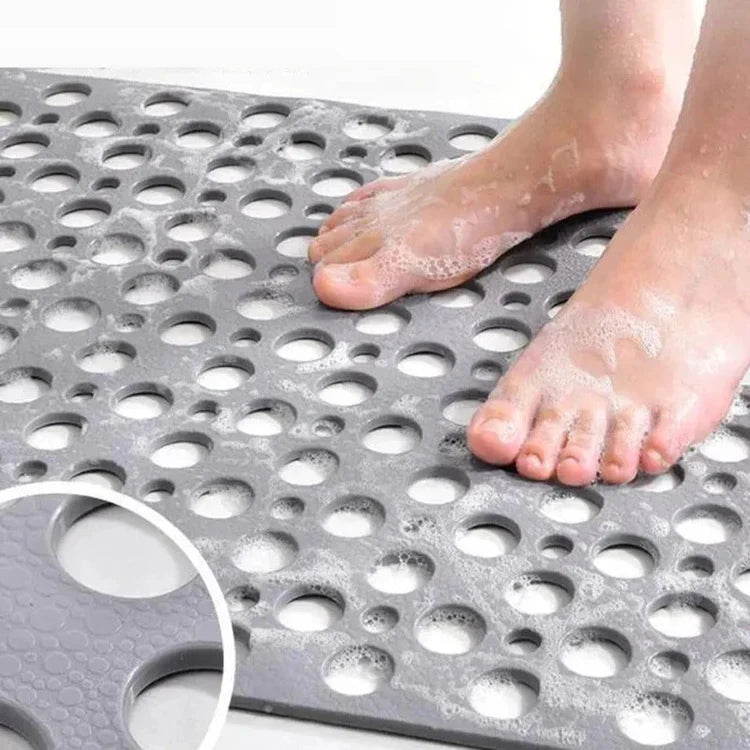 DoucheZen -Tapis de Douche Antidérapant et Antibactérien