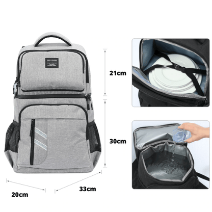 Sac à Dos Isotherme Gris 35L