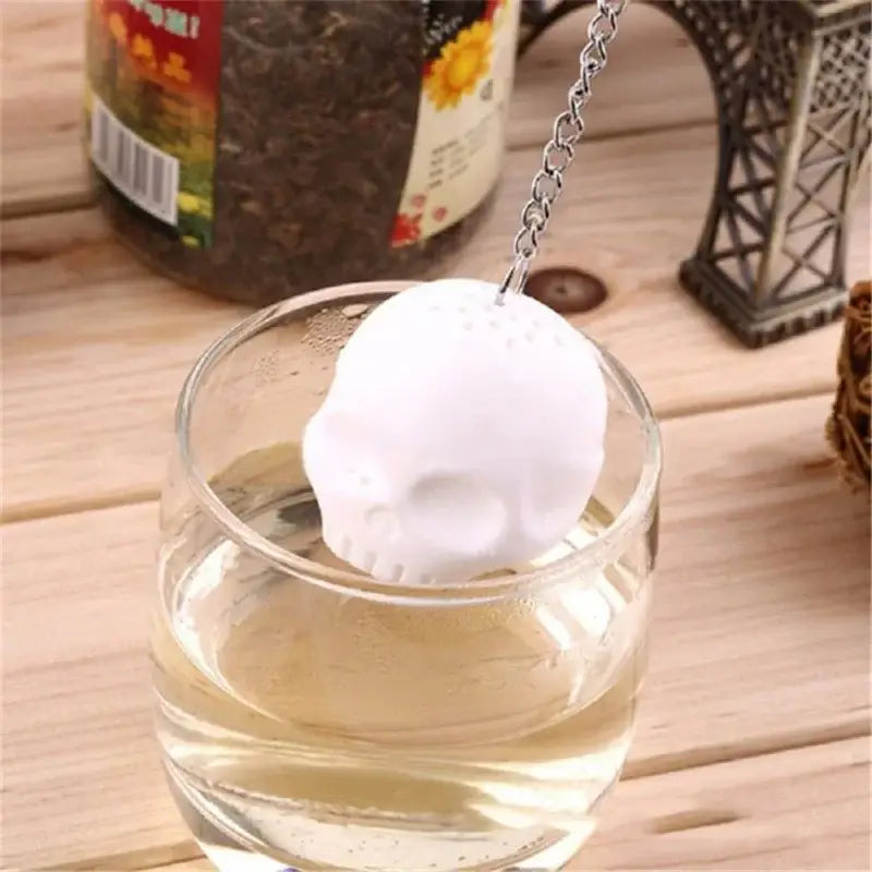 Infuseur à thé crâne