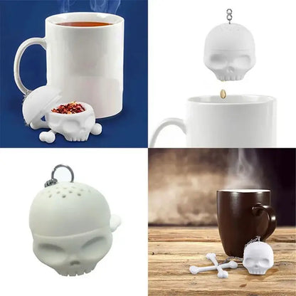 Infuseur à thé crâne