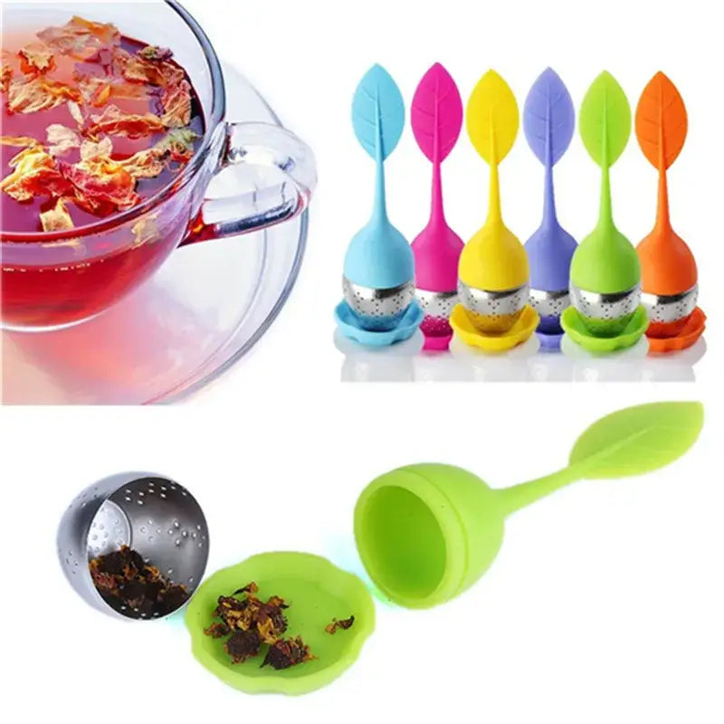 Infuseur à thé feuille