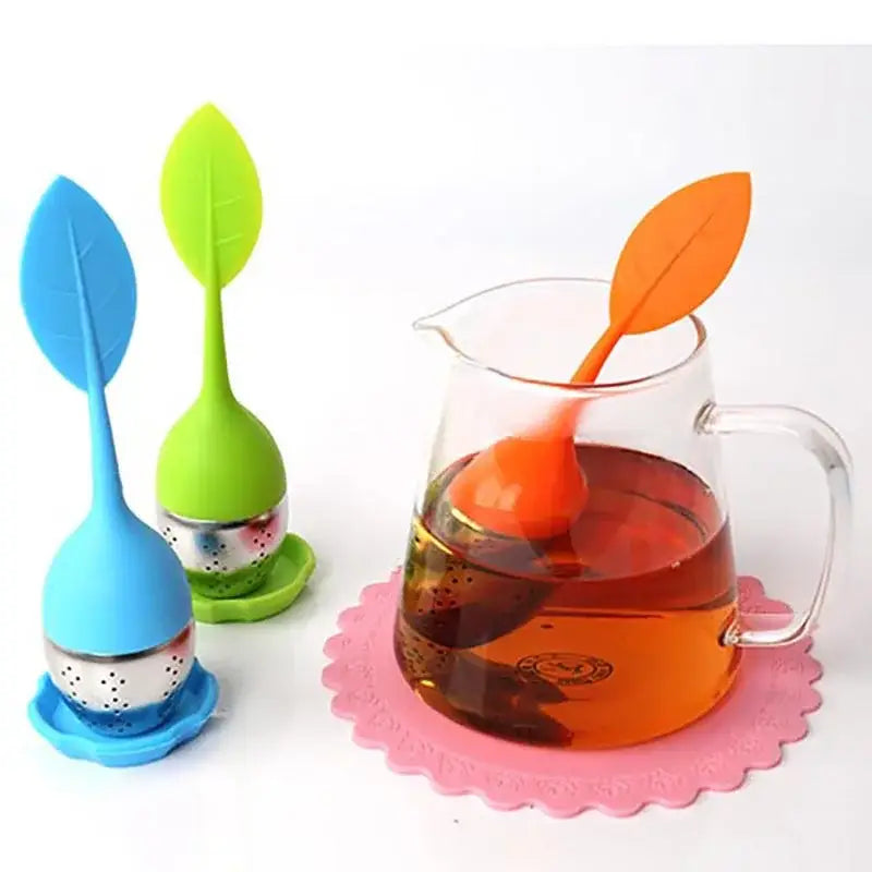 Infuseur à thé feuille