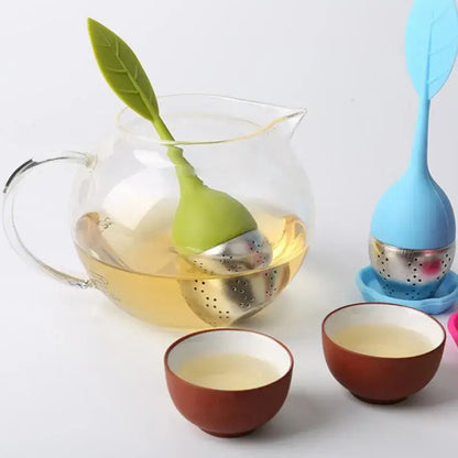 Infuseur à thé feuille