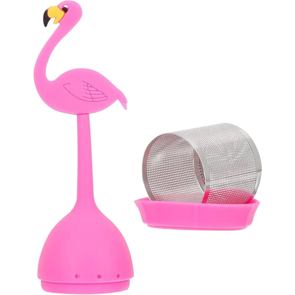 Infuseur à thé flamant rose