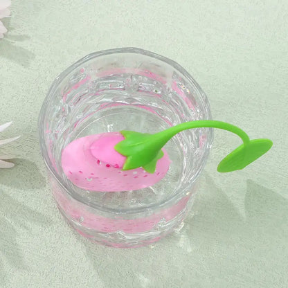 Infuseur à thé fraise