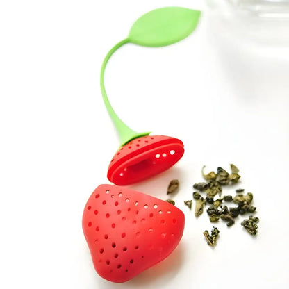 Infuseur à Thé Fraise en Silicone
