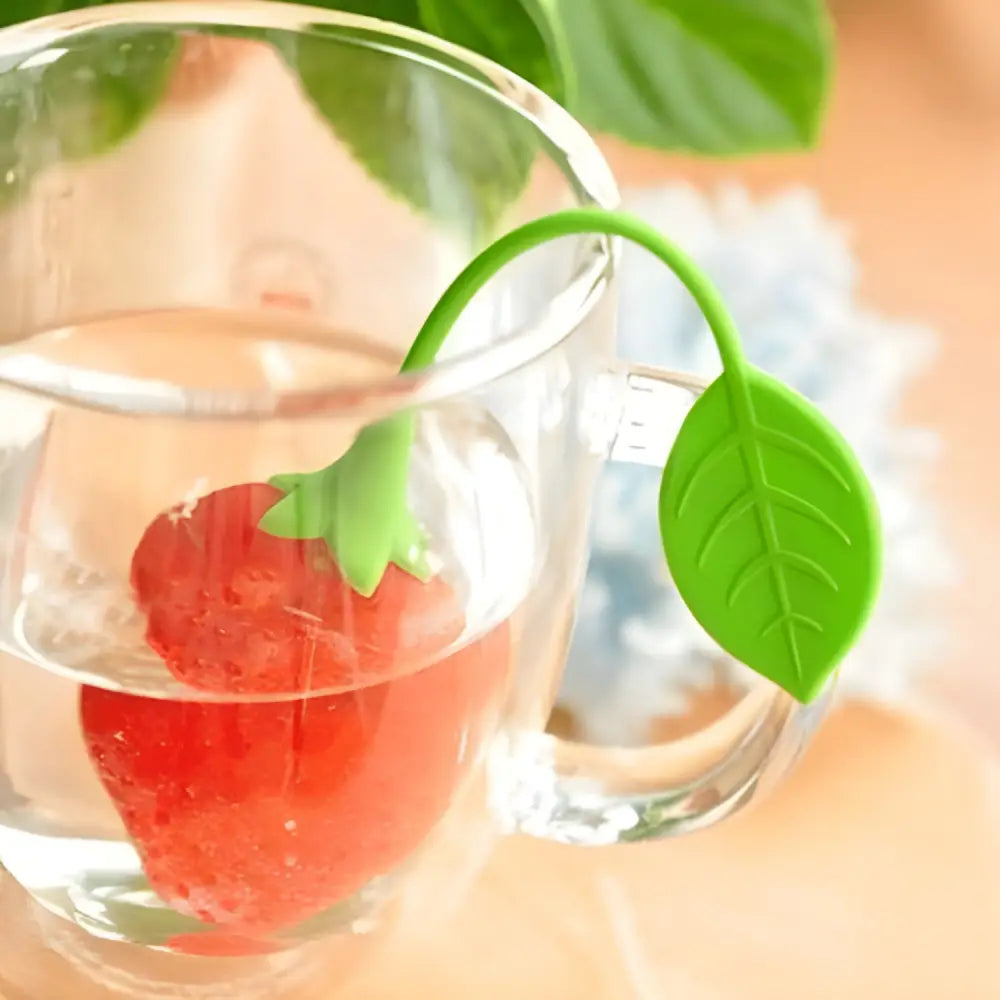 Infuseur à Thé Fraise en Silicone