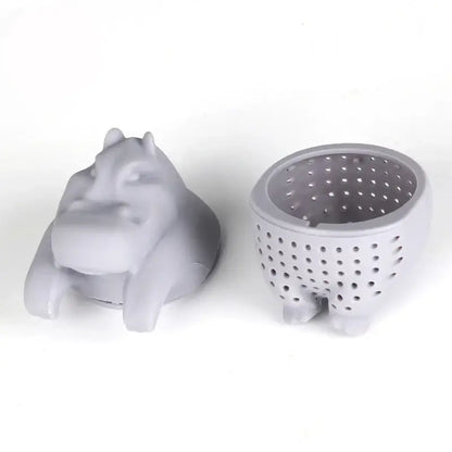 Infuseur à thé hippopotame