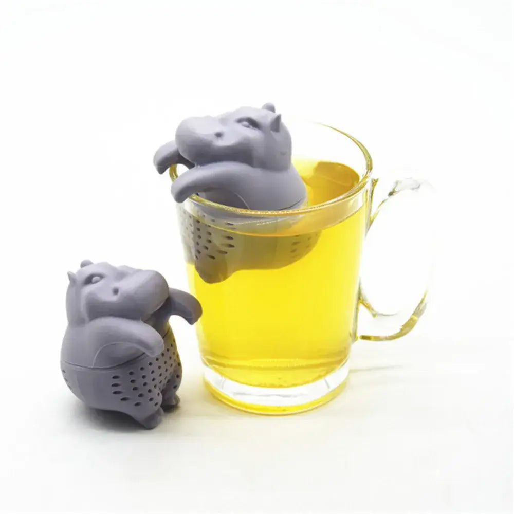 Infuseur à thé hippopotame