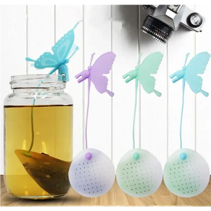 Infuseur à thé papillon
