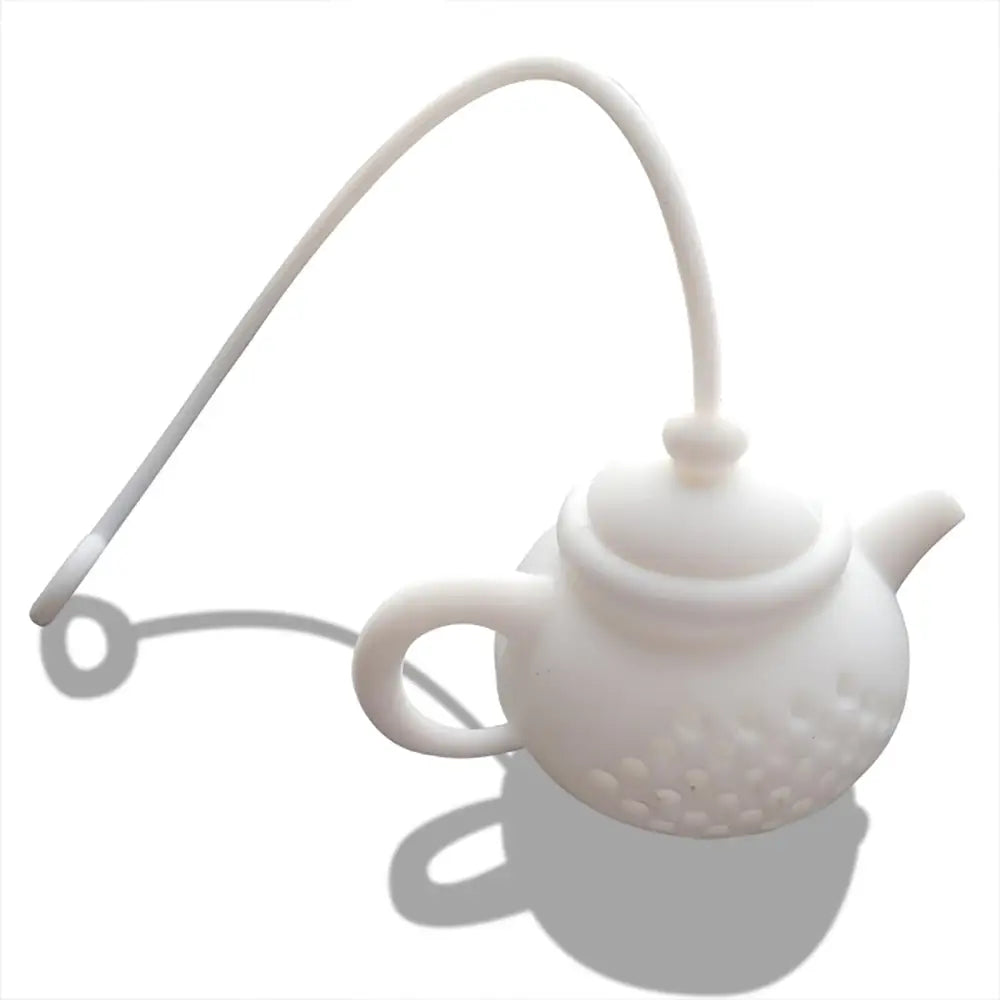 Infuseur à thé théière - Blanc