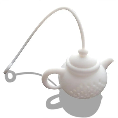 Infuseur à thé théière - Blanc