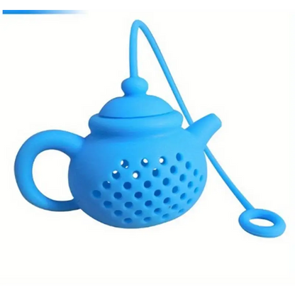 Infuseur à thé théière - Bleu