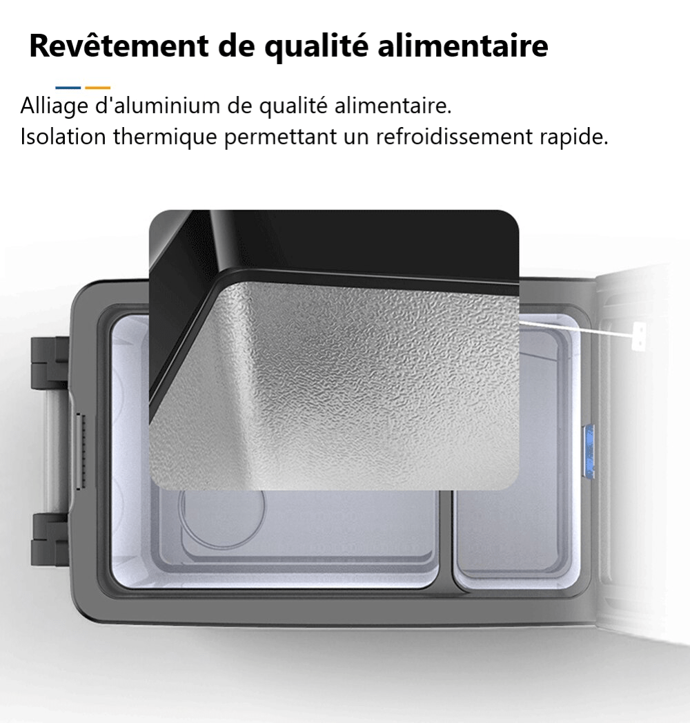 Glacière Electrique 12V / 220V - 50L