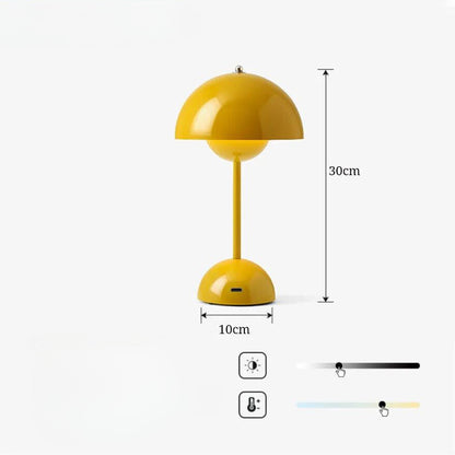 Lampe de Chevet Vintage Champignon Tactile