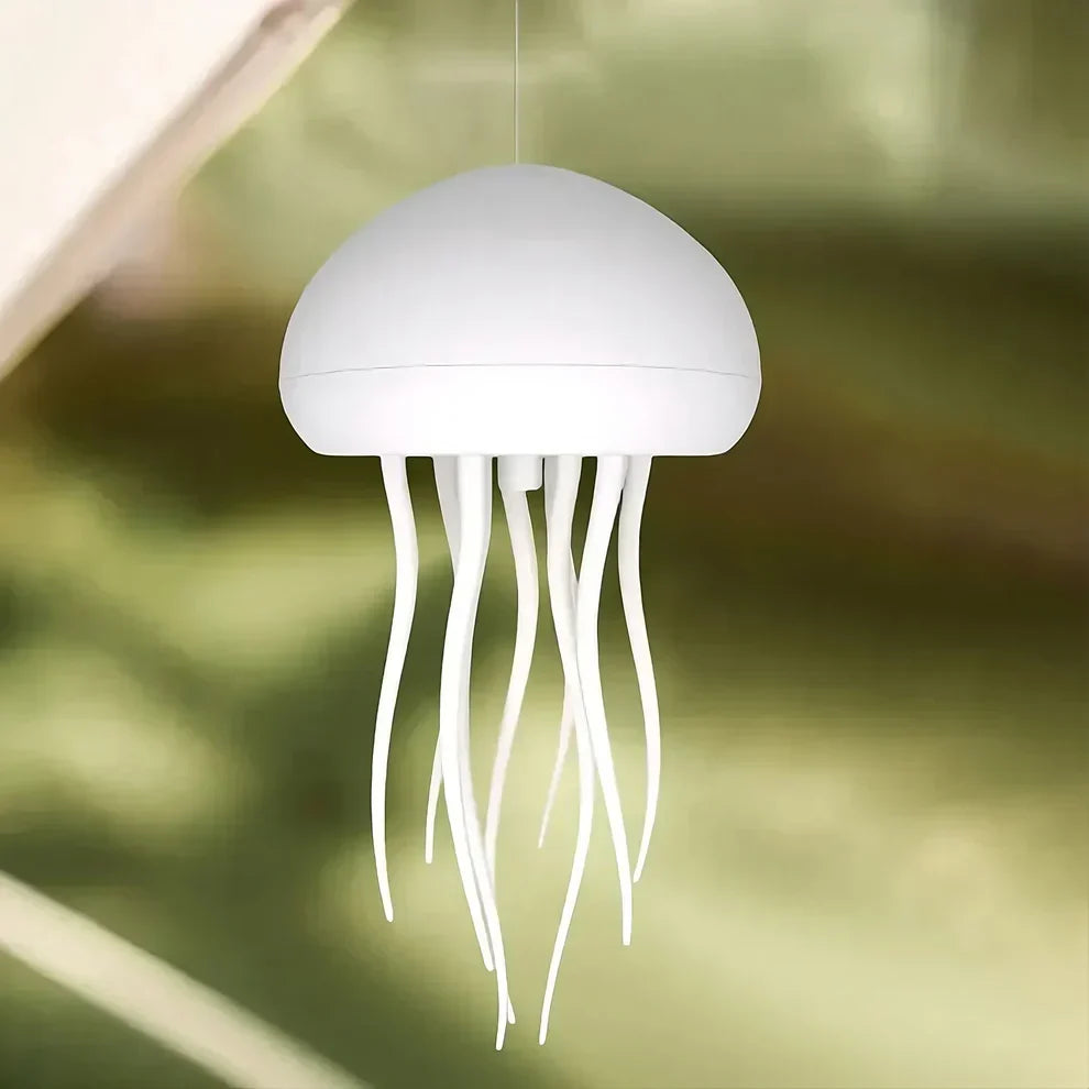 Lampe Méduse LED – Éclairage Relaxant Ajustable, Design Moderne Rechargeable avec Contrôle Tactile