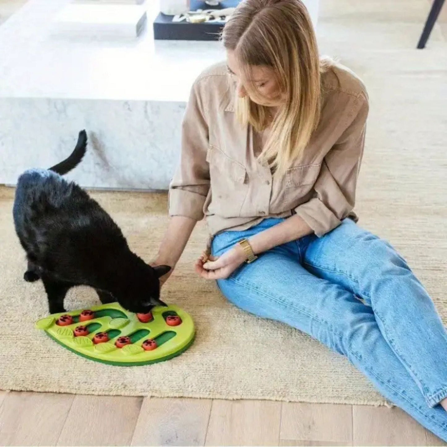 jeu pour chat | Feuille Puzzle