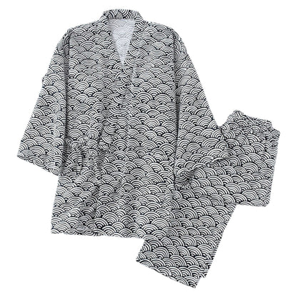 Jinbei Homme Traditionnel ’Kojiro’ - Noir / S