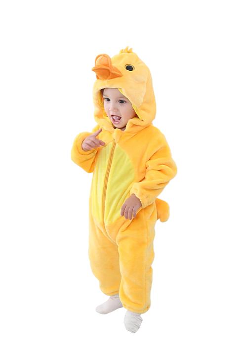 Combinaison Pyjama Canard Jaune