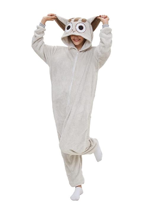 Combinaison Pyjama Chat Blanc (Xiaohuang)