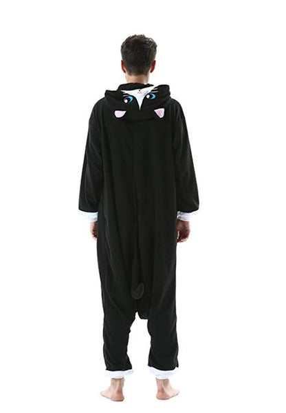 Combinaison Pyjama Homme Chat Noir