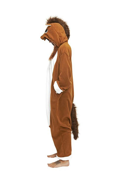 Combinaison Pyjama Cheval Brun