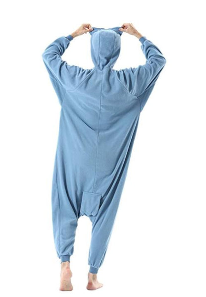 Combinaison Pyjama Homme Chouette Bleu