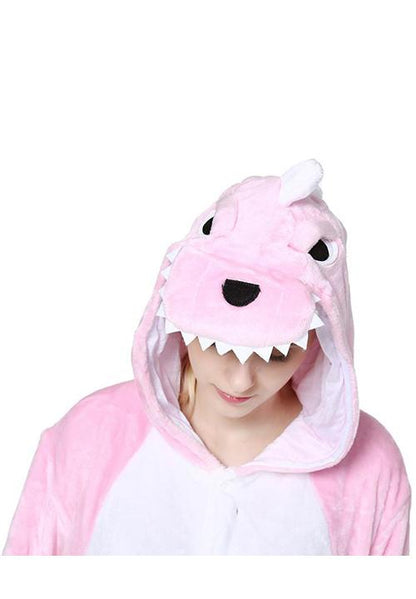 Combinaison Pyjama Dinosaure Rose