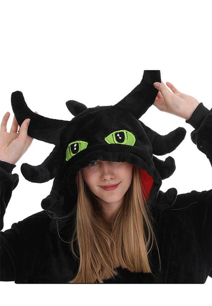 Combinaison Pyjama Krokmou Noir