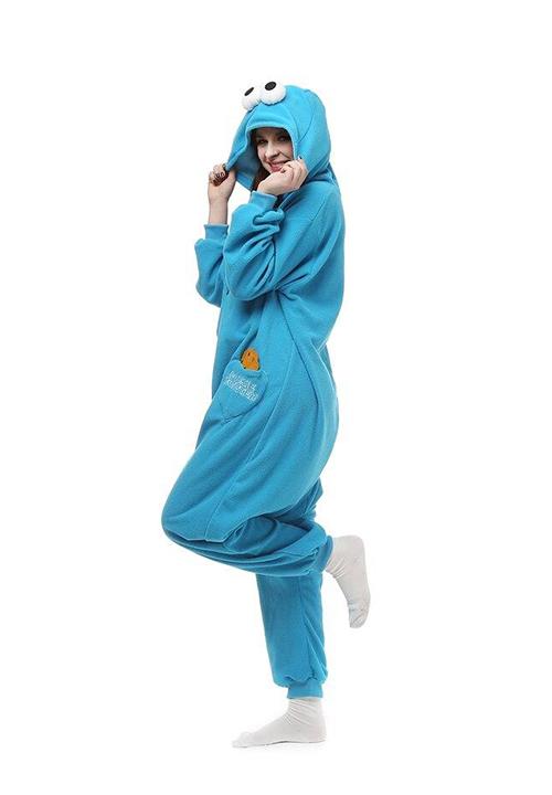 Combinaison Pyjama <br> Elmo Bleu
