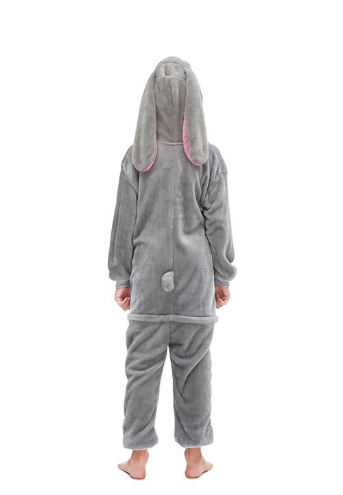 Combinaison Pyjama Lapin Gris
