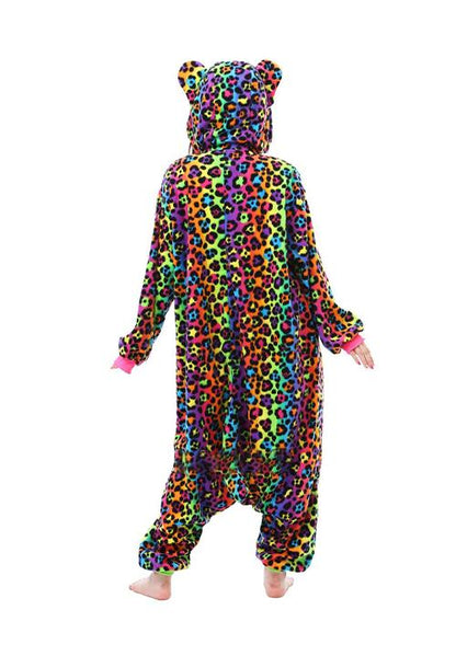 Combinaison Pyjama Léopard Multicolore