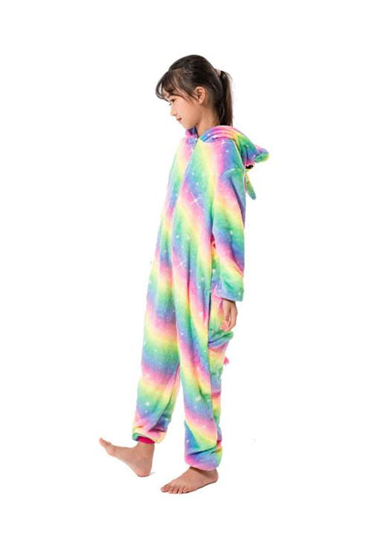 Combinaison Pyjama Licorne Arc en Ciel
