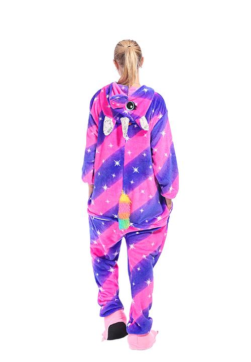 Combinaison Pyjama Licorne Bicolore