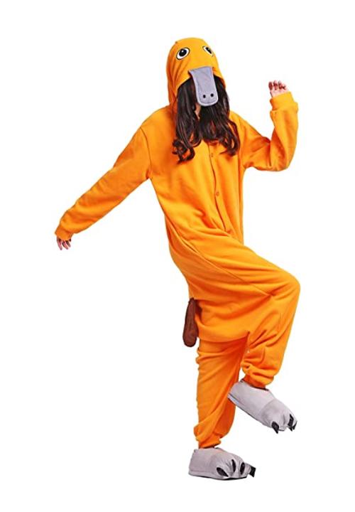 Combinaison Pyjama Ornithorynque Orange