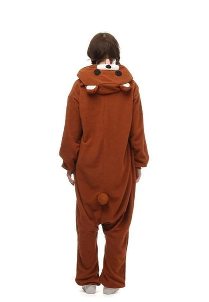 Combinaison Pyjama Femme Ours Brun