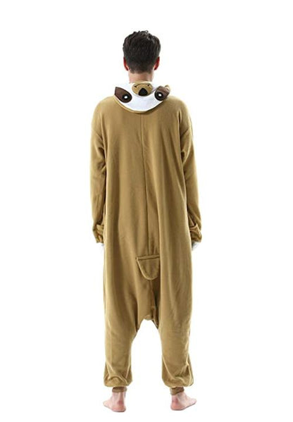 Combinaison Pyjama Paresseux Brun